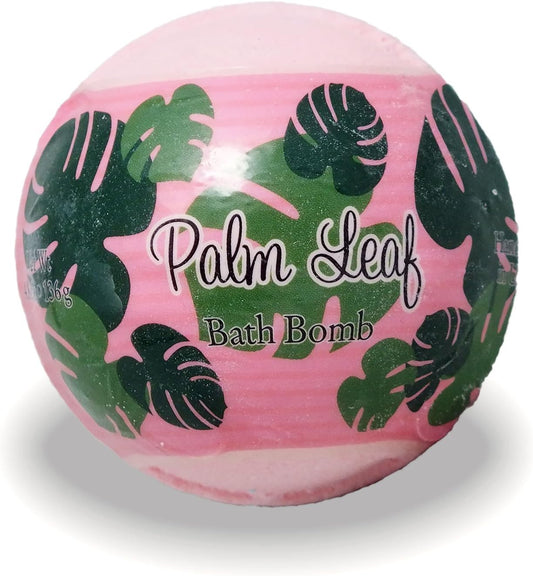 primol element Bath Bomb/Palm Leaf 136g Shea Butter and Coconut