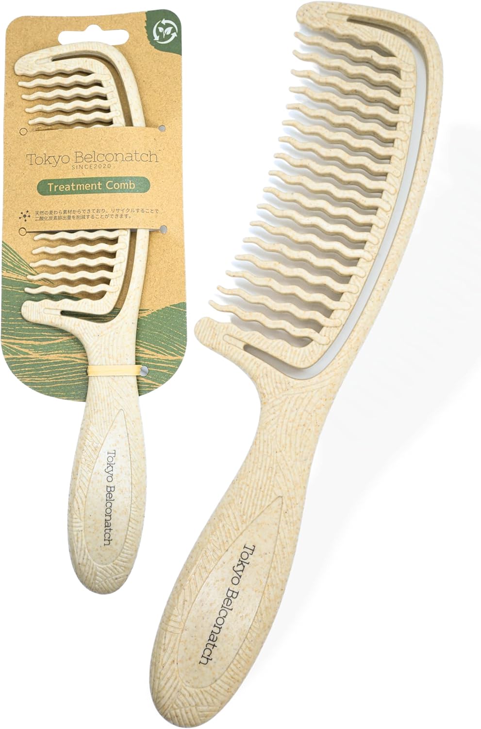 Tokyo Belconatch Treatment Comb Treatment Brush Hair Comb Bath Comb (wara)