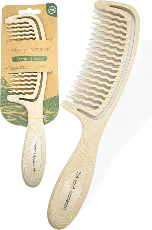 Tokyo Belconatch Treatment Comb Treatment Brush Hair Comb Bath Comb (wara)