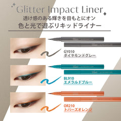 Visee Color Impact Liquid Liner Eyeliner BR340 Brown 0.4ml (x 1)