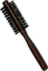 Kinugawa Company 810 Hair Brush, Natural Wood, Boar Bristle, Roll Brush, 6.3 inches (16 cm), Small, Small, Portable, Convenient, Pouch Included