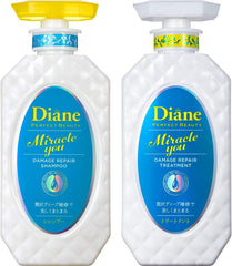 [Japanese Shampoo and Conditioner] Diane Shampoo   Treatment Color Keep   Damage Repair Shiny Floral Scent Perfect Beauty Miracle You Set 450ml x 2