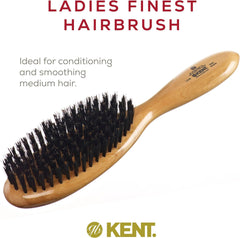 Ladies Oval Hair Brush Black (LC22) Brush by Kent by Kent parallel import goods Parallel imports