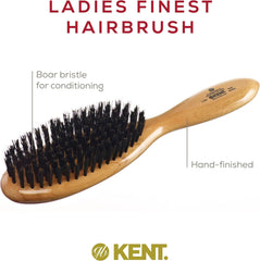 Ladies Oval Hair Brush Black (LC22) Brush by Kent by Kent parallel import goods Parallel imports