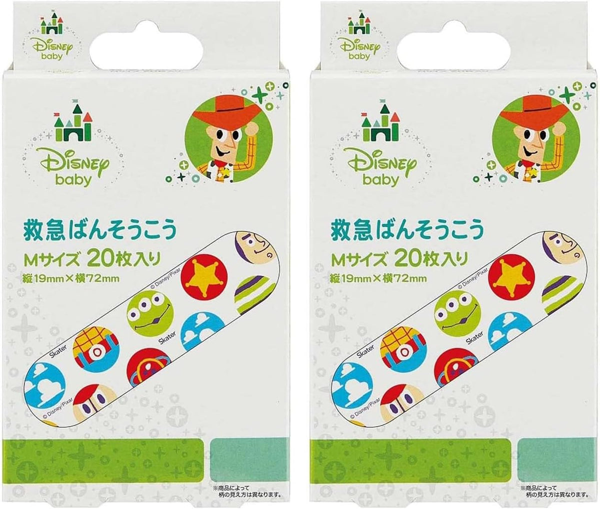 Amazon.co.jp only skater emergency bandage Disney Corporation Toy Story M Size 40 sheets (20 sheets x 2 sets) Bandage made in Japan QQB1-A