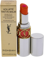 Yves Saint Laurent Volupte Tint Inverm #07 Flirt Me Coral 0.1 oz (3.5 g) Parallel import goods