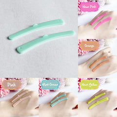 Libeauty Rushlift Ribbon, 5 pairs eyelash perm rod, Silicone Ribbon Soft Colorful Rushlift Tool Flexible Perm Roller Multifunction for Eyelash Lifting