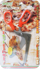 Noji Kitchen Scissors PIZZA Orange 18cm CPS-01D