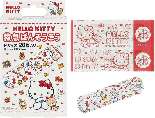 Amazon.co.jp only skater emergency bandage Hello Kitty Cookie Sanrio M Size 40 sheets (2 sets of 20 sheets) Bandage made in Japan QQB1-A