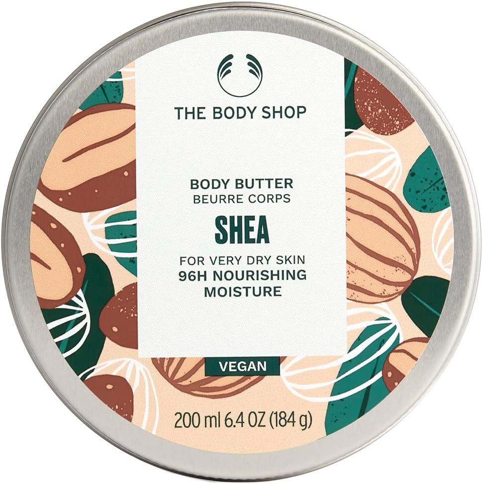 The Body Shop Official Body Butter, Shea, 6.8 fl oz (200 ml)