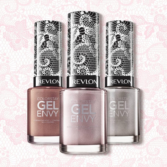 Revlon Color Stay Gel Envy Longwear Nail Enamel N 808 Nail Polish Lilac Pink 11.7ml (x 1)