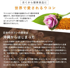 REIKO Supplement Contains 300 fermented turmeric grains No pouch added for 1 month additive-free spring turmeric purplish turmeric fermentation Made in Okinawa Prefecture