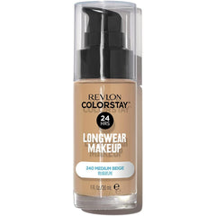 Revlon Color Stay Long Wear Makeup 180 Sand Beige Natural Skin Tone For Normal/Combined Skin SPF15 PA++ Liquid Foundation 30mL