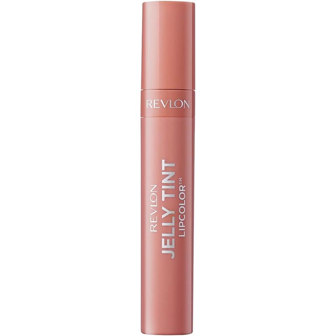 Revlon Jelly Tint Lip Color 006 Peachy Peach Color Image: Nudie Pink (Yebe Brevet) Tint Lip Japan Development 2.6g