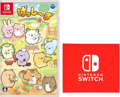 [Japanese Nintendo Switch] Geshizu Let's make a small village together -Switch (Amazon.co.jp exclusive Nintendo Switch logo design microfiber cloth included)