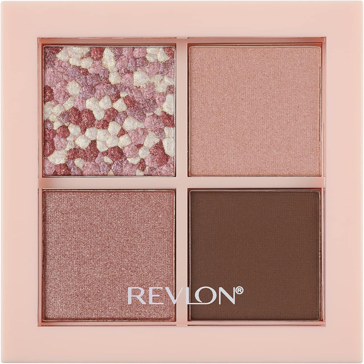 Revlon Dazzle Eyeshadow Quad 004 Rosie Brown Color Image: Rose Brown Japan Development Eyeshadow 3.0g