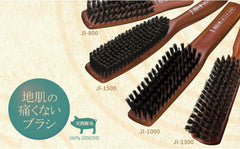 For beth brushing 100% natural bristles brush 6 lines 1 x 6-line brown for hairbrush brushing