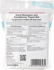 [Japanese Shampoo and Conditioner] Trial Set Curel Shampoo   Conditioner (Shampoo 45ml + Conditioner 45ml)