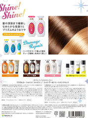 [Japanese Shampoo and Conditioner] Diane PB Shampoo   Treatment Gloss   Damage Repair Shiny Berry Scent Perfect Beauty Miracle You Shine! Shine! Set 450ml x 2