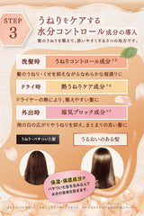 [Japanese Shampoo and Conditioner]  honey Melty Moist Repair Shampoo Treatment Refill Set ``Honey swell care that corrects swells and curls.''