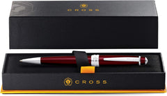 Cross ballpoint pen oily Bailey Red NT0452-8 Authorized Import