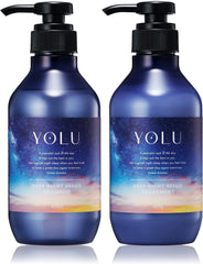 [Japanese Shampoo and Conditioner] YOLU | Shampoo Treatment Set Bottle Calm Night Repair Night Beauty Hair Care Conditioner Men's Women's