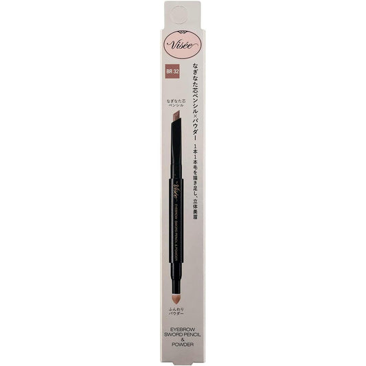 Visee Eyebrow Sword Pencil   Powder BR32 Pink Ash 0.59g