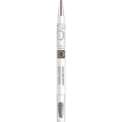 [Japanese Eyebrow] New Born W Brow EX NB10 Powder, Pencil   Brush 3 Functional Eyebrow Royal Brown (1)