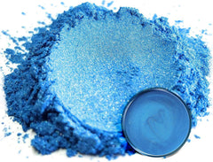 Mica Powder Pigment “Aozora Blue” (25g) Multipurpose DIY Arts and Crafts Additive | Woodworking, Epoxy, Resin, Natural Bath Bombs, Paint, Soap, Nail Polish, Lip Balm