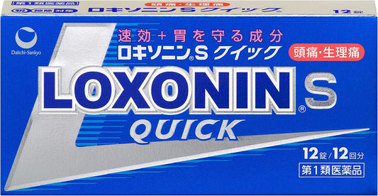 Class 1 Pharmaceutical Loxonin S Quick 12 tablets