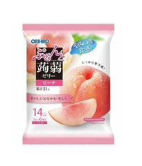 JAPANESE CANDY & SNACKS Orihiro Purunto Konnyaku Konjac Fruits Jelly, 6pc, 5 bag