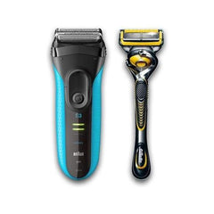 Brown Electric Shaver Blue Braun Series3 Series 3 3 2-Blade 3040s – P1