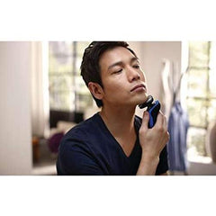 Philips S9186A/26 9000 Series Men's Electric Shaver, 72 Blades, Rotary, Bath Shaving   Washable, Trimmer and Washing Charger Included