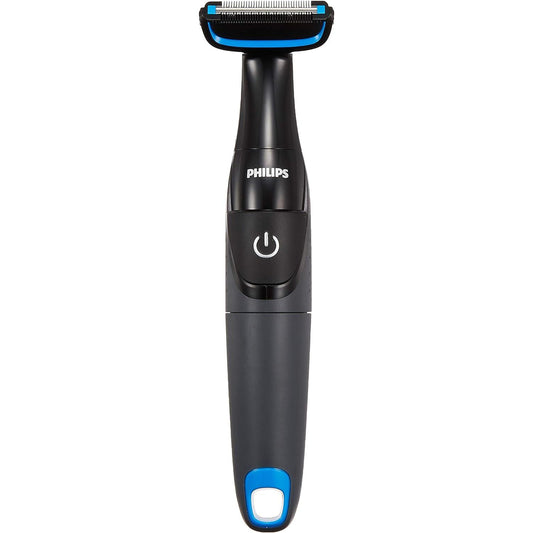 Philips Body Groomer, Bath Usable (For Body) Battery-operated, BG1022/15, Black/Blue