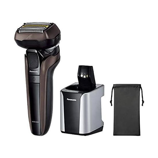 Panasonic Lamb Dash Linear Men's Shaver, 5 Blades, Brown, ES-CLV7G-T