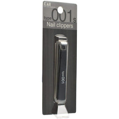 Kai KAI Nail Clipper Type001S Black Curved Blade Made in Japan KE0120