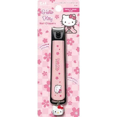 Kai Hello Kitty Japanese Style New Standard M Flower Sakura Nail Clippers