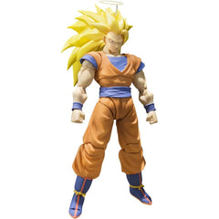 BANDAI SPIRITS S.H. Figuarts Super Saiyan 3 Son Goku, Approx. 6.1 inches (155 mm), PVC   ABS, Pre-painted Action Figure