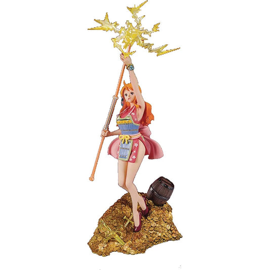 BANDAI SPIRITS Figuarts Zero One Piece Nami -WT100 Memorial 201926 by Eiichiro Oda, 100 Views of the Great Pirates - Approx. 11.0 inches (280 mm), ABS   PVC, Painted Finished Figure