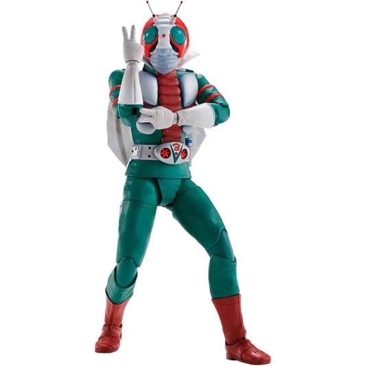 S.H. Figuarts (True Bone Carving Method) Kamen Rider V3, Approx. 5.7 inches (145 mm), ABS   PVC   Cloth, Painted Action Figure