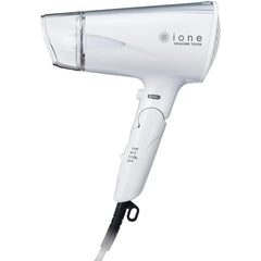 Tescom TD335B-S Hair Dryer, Negative Ion, Foldable, Large Airflow, Lightweight, Light Silver, Genuine Product