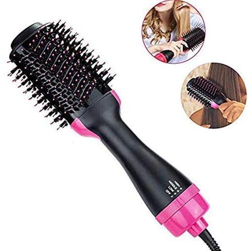 HZ-007 Hair Dryer, Hair Dryer, Hair Iron, 3-in-1 Multi-functional, Negative Ion, Straightening Iron, 360 Automatic Rotation, Burns Prevention, Anti-Static, Hair Protection