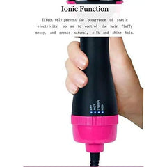 HZ-007 Hair Dryer, Hair Dryer, Hair Iron, 3-in-1 Multi-functional, Negative Ion, Straightening Iron, 360 Automatic Rotation, Burns Prevention, Anti-Static, Hair Protection