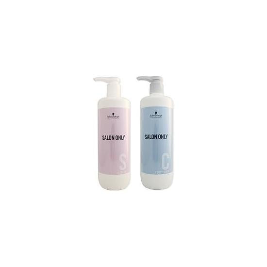 [Japanese Shampoo and Conditioner] Schwarzkopf Salon Only Shampoo 1000ml + Conditioner 1000g Set (Pump Size) Hair Care