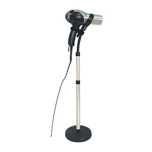 SATiNU Newest Modified Hair Dryer Stand Hair Dryer Holder Removable Length Adjustable (A Hair Dryer Stand)