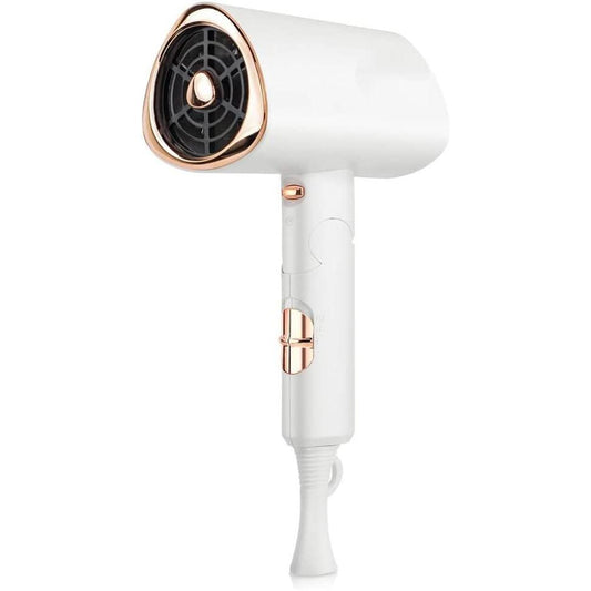 Diurwur Hair Dryer (2023 Innovative Model) Popular Ranking Large Air Flow with 20 Million Negative Ions, Quick Drying Dryer, 3 Temperature Levels and 2 Levels of Airflow, 2 Types of Nozzle Replacement, Foldable, Household / Travel Dryer, 1200 W