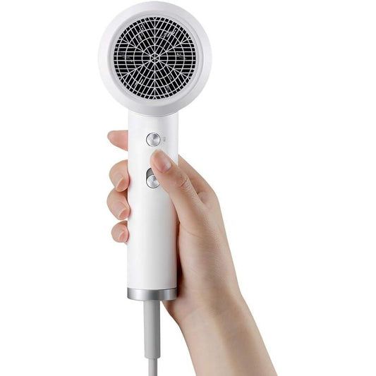 ZHIBAI HL312 Negative Ion Hair Dryer, Large Airflow, Release 20 Million Negative Ions, Quick Drying, White