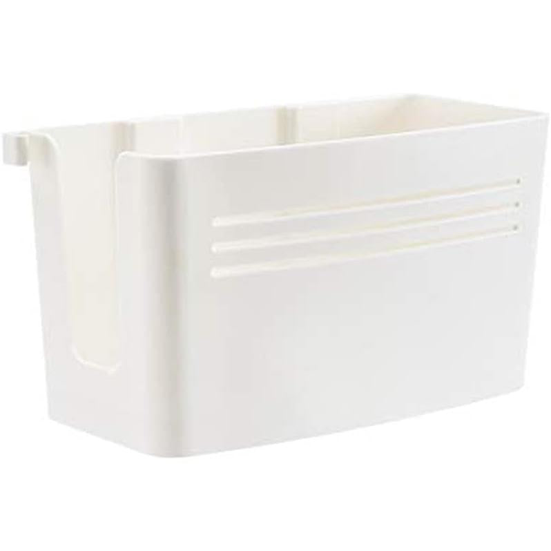 Astro Dryer Holder, White, Approx. W 10.2 x D 4.7 x H 5.5 inches (26 x 12 x 14 cm), Hair Iron Holder, Wall Hanging, Storage Holder, 711-66