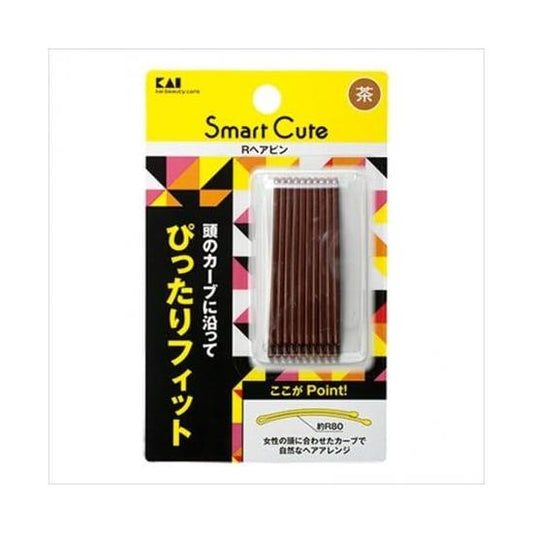 KAI Smart Cute R Hair Pin HC3333 Brown | Hair Dryer/Hair Accessories Hairpin/Hair Clip