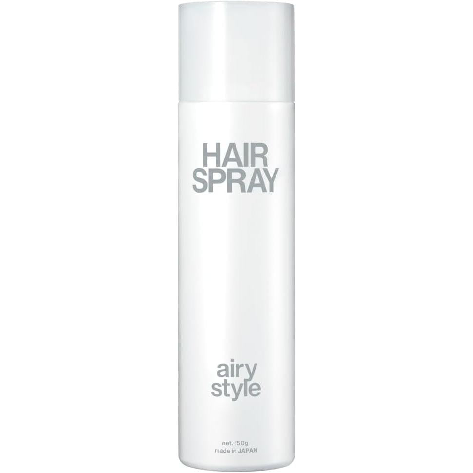 Lips Airy Style Hair Spray, Men's, Fluffy, Long Keep, Women's, Salon, Apple Green Scent, 5.3 oz (150 g)